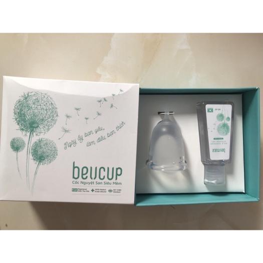 CỐC NGUYỆT SAN BEUCUP 100% SILICON Y TẾ ĐẠT CHUẨN