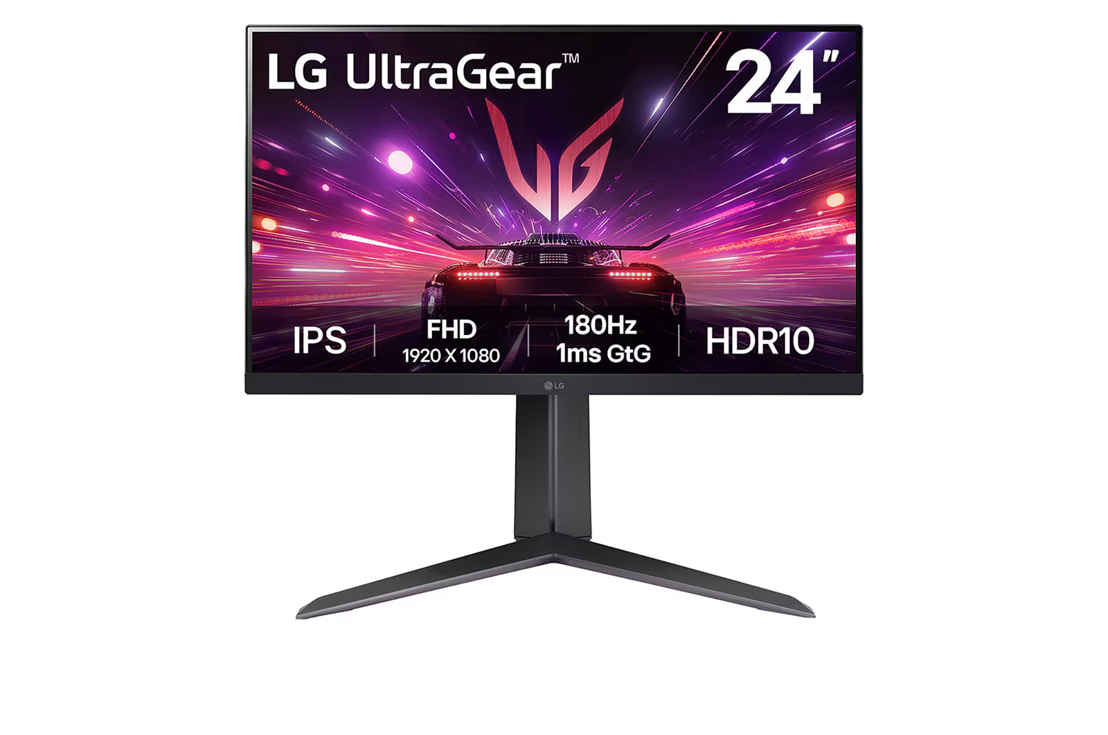 شاشة ألعاب LG UltraGear™‎ عالية الدقة بالكامل IPS مقاس 24 بوصة | 180 هرتز، IPS 1 مللي ثانية (GtG)، HDR10 24GS65F-B شاشة LG عالية الدقة بالكامل (1920 × 1080) مقاس 24 بوصة شاشة LG 24GS65F-B شاشة FHD شاشة IPS شاشة ألعاب IPS شاشة 24 بوصة 180 هرتز شاشة ألعاب LG LG
