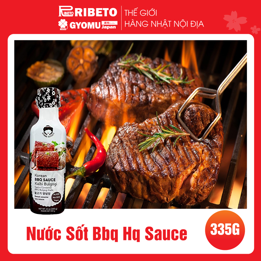 Nước sốt bbq hq sauce 335g
