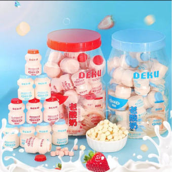Lẻ 1 Hũ Kẹo Sữa Chua Khô Deku