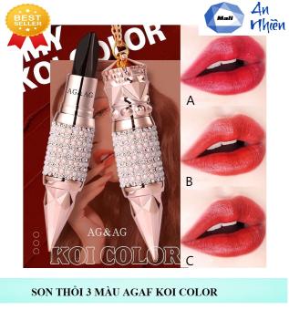 Son Môi 3 Màu AGAG Nữ Hoàng - Mẫu mới