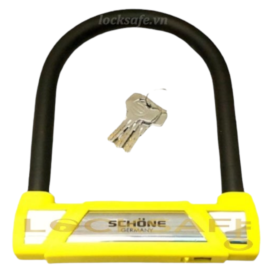 Ổ Khóa Chữ U SCHONE-SC 310 Chống Trộm Xe Tiêu Chuẩn Đức Cao Cấp