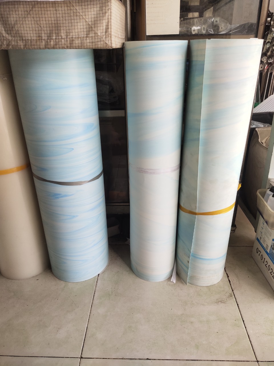 Tấm nhựa pvc chuyên làm vách ngăn và làm rập cải tiến nghành may