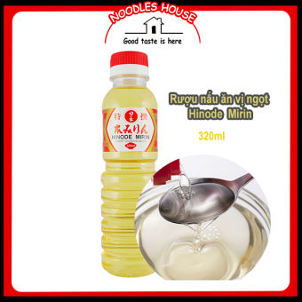 Rượu Nấu Ăn Nhật Bản Vị Ngọt Hinode Mirin 320ml - Hinode Sweet Cooking Sauce