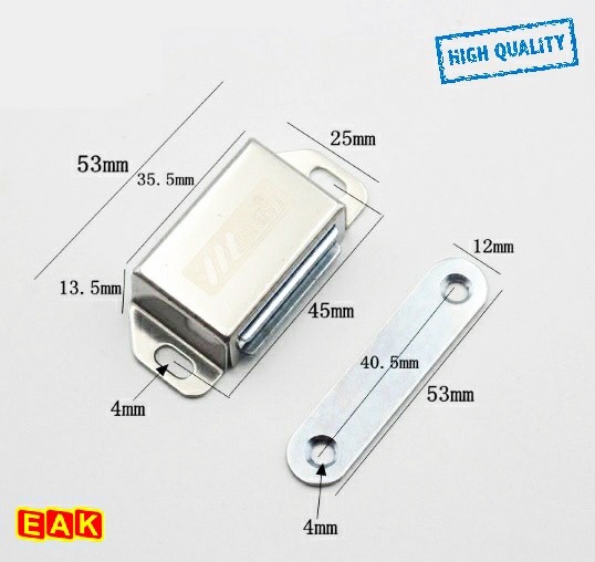 Nam châm hít cửa inox - từ hít tủ bếp - lắp tủ bếp inox công nghiệp