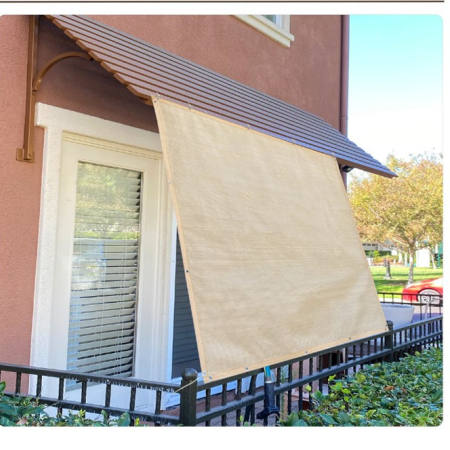 UV Blocking Canopy Awning for Outdoor Privacy, Brand: Sun Shade