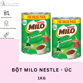 SỮA BỘT NESTLE MILO ÚC 1KG