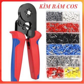 Bộ kìm bấm cos đa năng HSC8 6-4A Kèm 1200 đầu cos