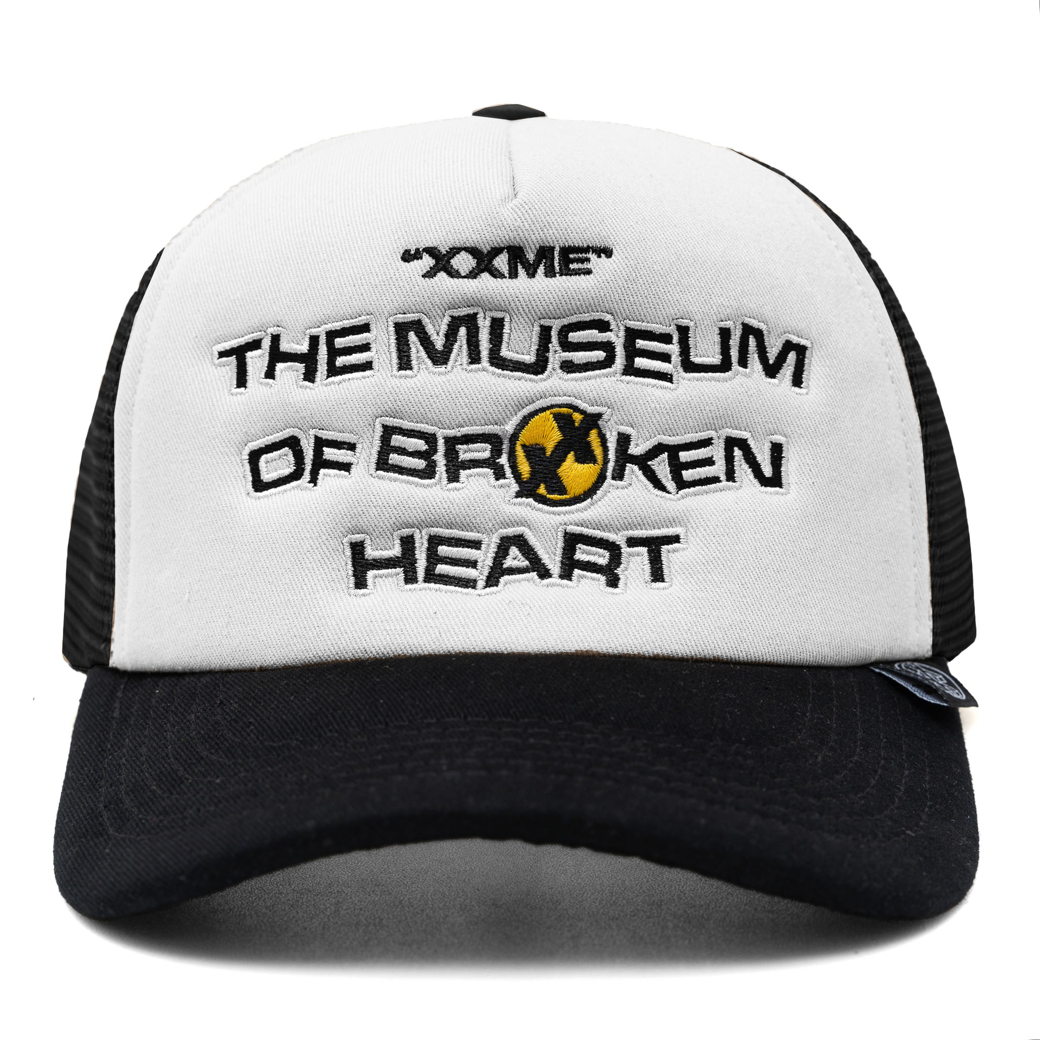 Nón | nón nam nữ thêu cao cấp museum trucker hat - xxme - trắng / be / xanh rêu