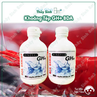 Khoáng Tép GH+ BDA Chai 200ml | 8m2