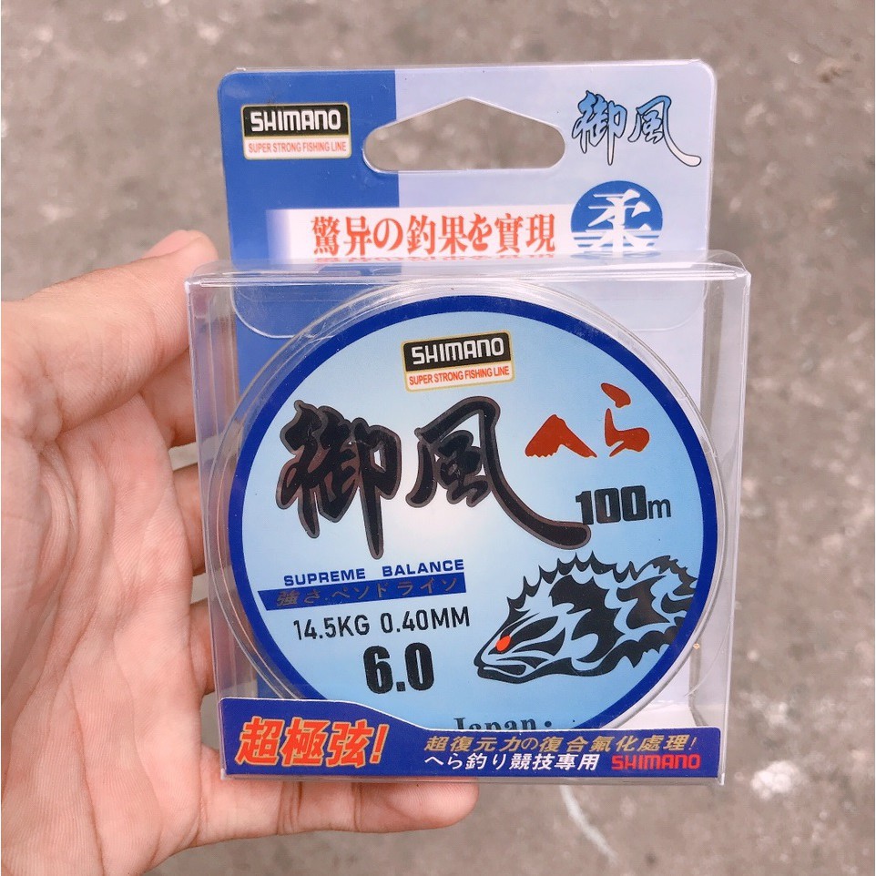 Cước câu cá siêu bền shimano đủ size