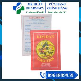 Cao Tan Kim Đan - Cao dán giúp cải thiện tình trạng quai bị, mụn nhọt, sưng đau