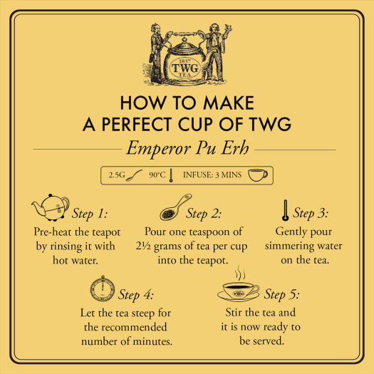 Trà TWG Tea - Emperor Pu Erh Tea (100g) | Trà Phổ Nhĩ