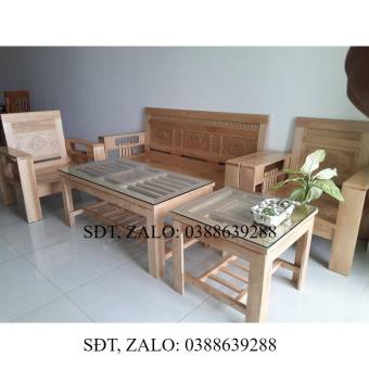 Bộ Sofa Gỗ Sồi 100% , bộ bàn ghế phòng khách cao cấp ,BỘ SOFA GỖ BÀN GHẾ PHÒNG KHÁCH GỖ SỒI