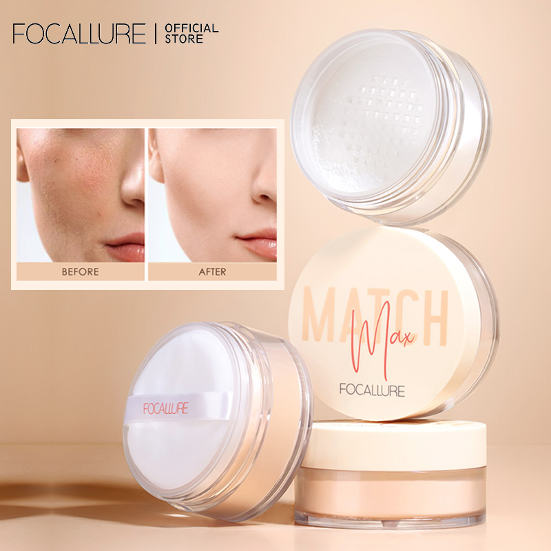 Discount on Focallure  shoes - SKU: Focallure Maximum Oil-Control Matte Lightweight Setting Make-up Loose Powder