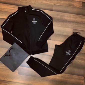 Đồ bộ nam - bộ thể thao, Bộ nỉ nam kéo khoá ong - HD1