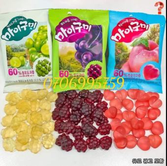 KẸO DẺO TRÁI CÂY HÀN QUỐC