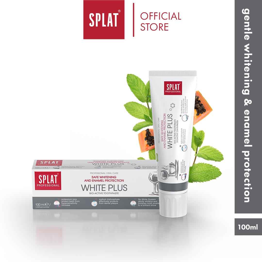 Gambar SPLAT Professional Series White Plus Toothpaste [100ml] EXP 2024