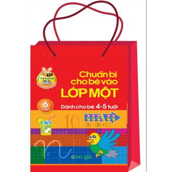 Sách: Tập Tô, Tập Viết - Chuẩn Bị Cho Bé Vào Lớp 1 - Dành Cho 4-5 Tuổi ( Túi 6 cuốn)