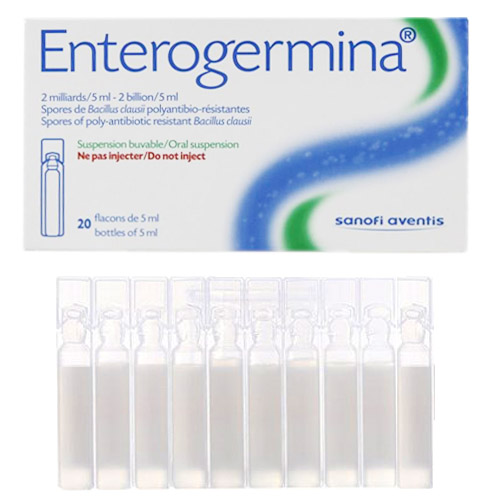 Men vi sinh Enterogerminase Hộp 20 ống