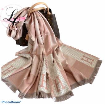 Khăn Len Hiệu Hm Khăn Choàng Len Unisex Quàng Cổ Cao Cấp Linh Tây- Quà Tặng Sang Trọng 180*60