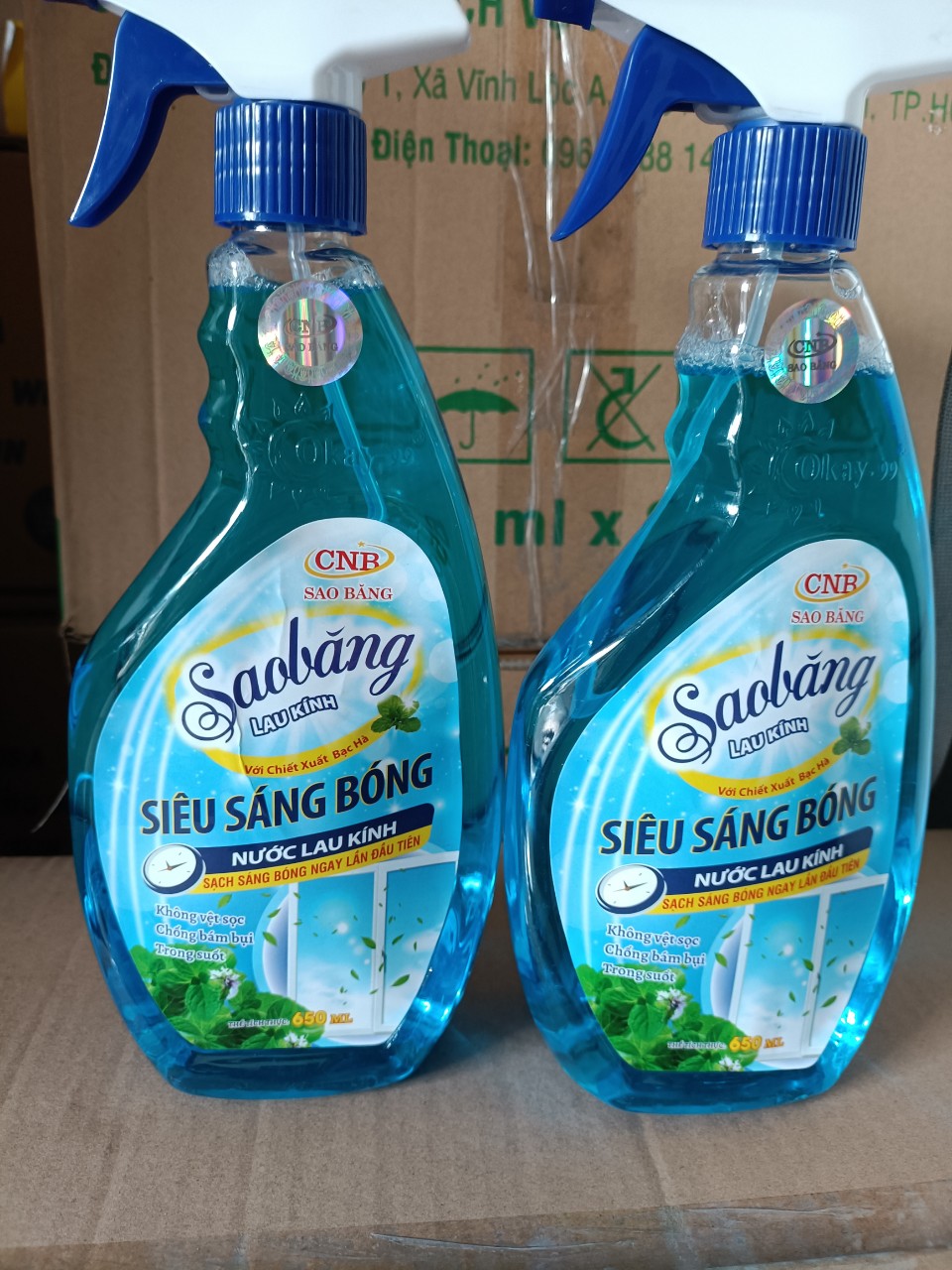 Nước lau kiếng sao băng cao cấp