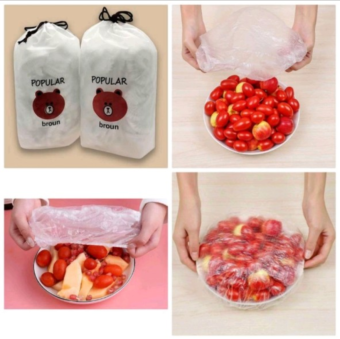 Màng bọc thực phẩm túi gấu set 100 chiếc