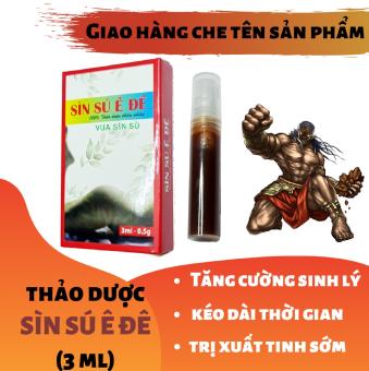 Thảo dược SÌN SÚ Ê ĐÊ nguyên chất VUA SÌN SÚ dạng NƯỚC XỊT cao cấp nam - (chai 3ml) - hàng chính hãng ( xìn sình xú )
