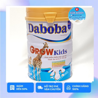 Sữa bột Daboba Grow Kid 900g Tăng chiều cao, phát triển trí não