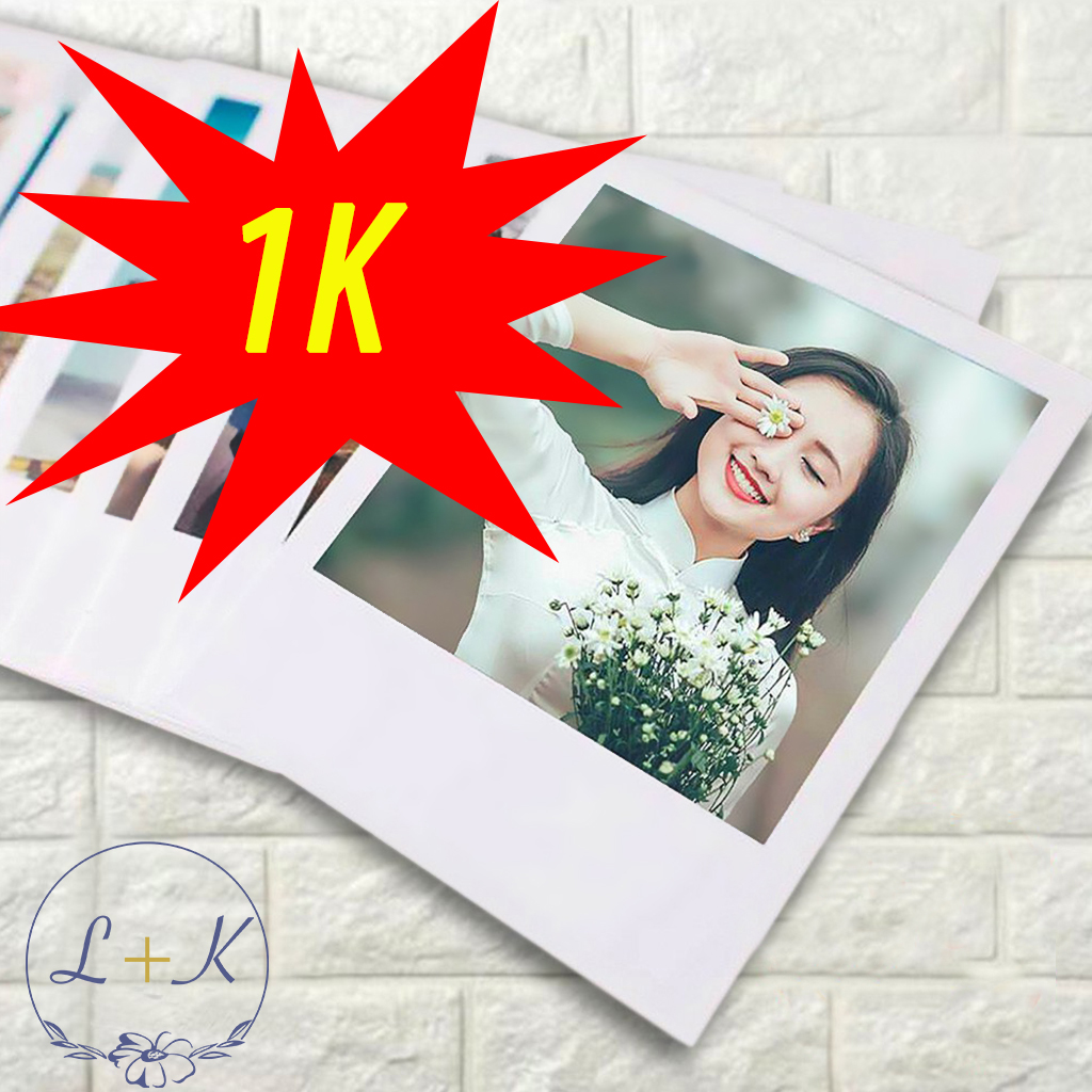 In ảnh 1k theo yêu cầu ảnh ép plastic, ảnh ép lụa, ảnh không ép