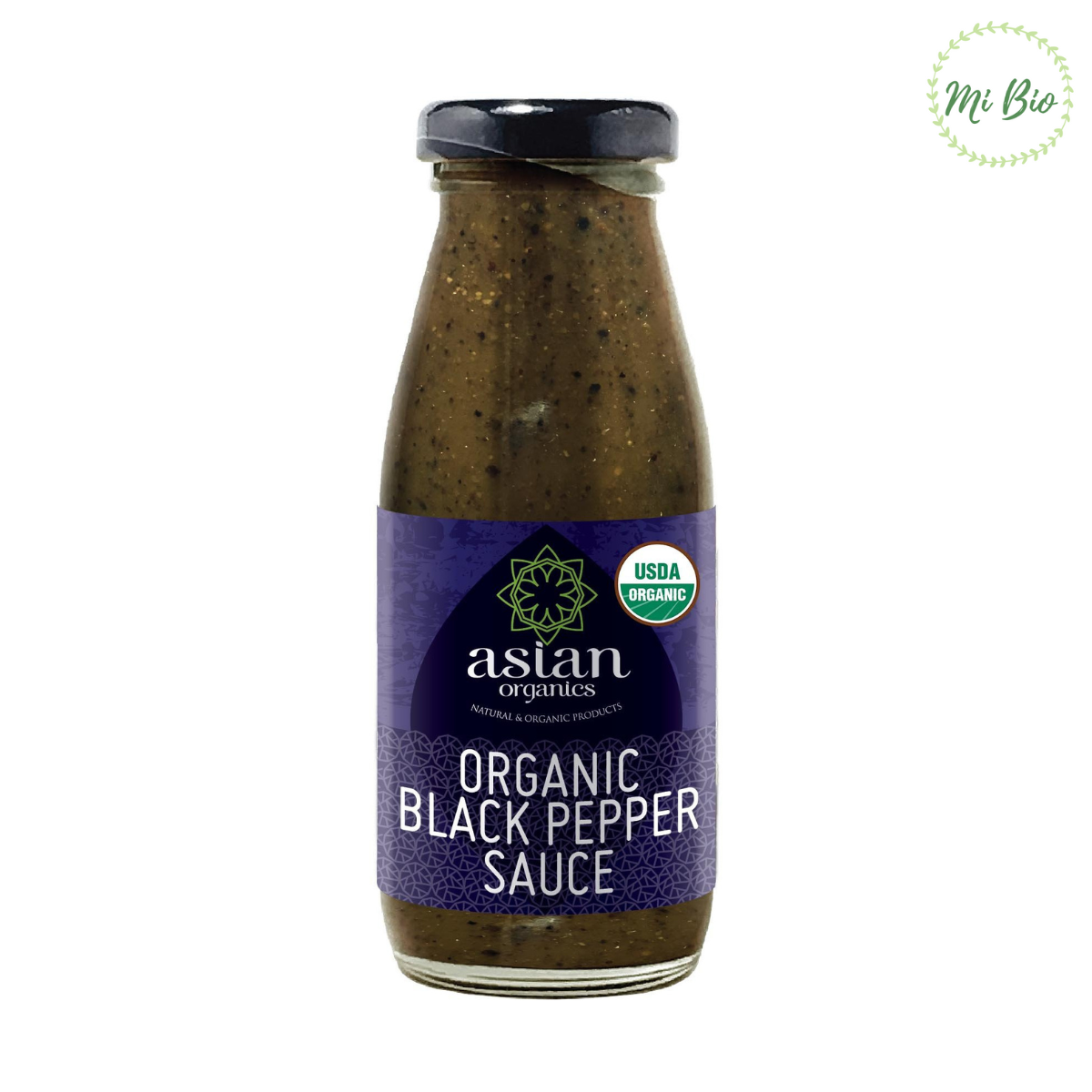 Organic Black Pepper Sauce 200gr - Asian Organics