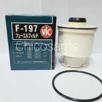 Vic Fuel Filter F-197 for Toyota Fortuner  Innova  Hi-Lux 2016-2023 Hiace 2019-2023 (23390-0L070) F197