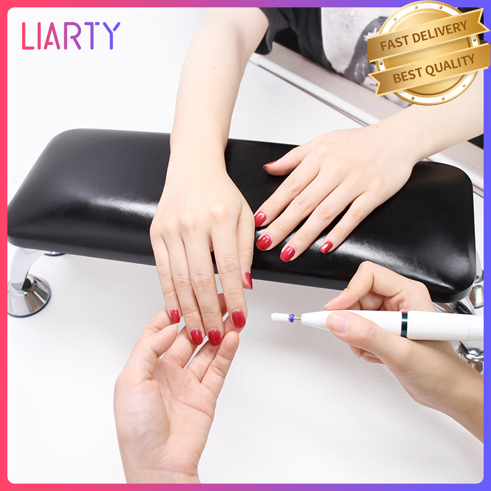 Gambar LIARTY Nail Hand Pillow European Style Step Stool Easy Comfortable 2 color Nail Shop Tool Set