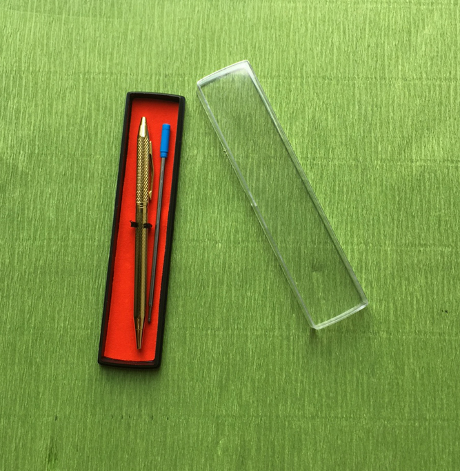 Bút bi kiểu xoay(tặng 1 ngòi xe cua) – viết bi cao cấp -  mực màu xanh