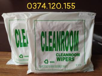 Vải lau phòng sạch Polyester,rẻ lau phòng sạch,khăn lau dùng cho phòng sạch CLEANROOM WIPERS chống tĩnh điện,chống trầy