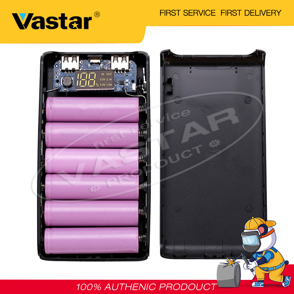 Vastar hộp di động vỏ hộp DIY Type-C micro USB điện thoại di động Hộp sạc