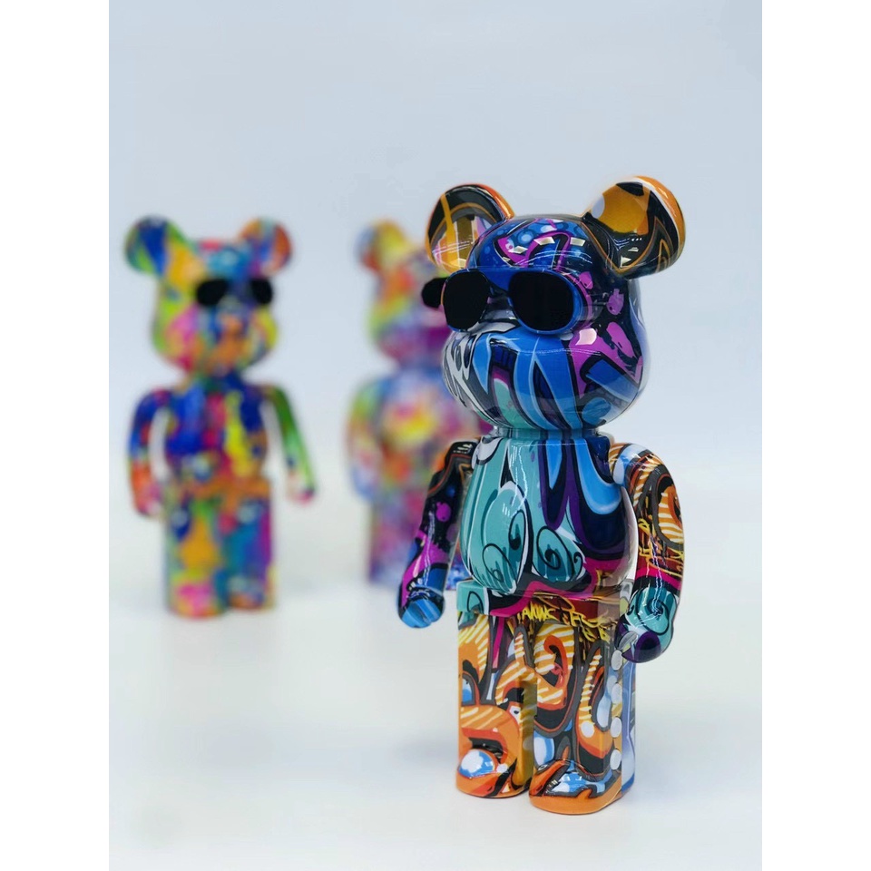 Loa Bluetooth Decor Bearbrick Hot Trending , Loa Bluetooth Mini Để Bàn Tích Hợp Công Nghệ Âm Thanh 5.0 siêu trầm