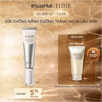 Sữa chống nắng dưỡng trắng ngăn ngừa lão hóa Elixir White Day Care Revolution T+ 35ml