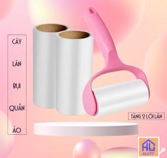 Cây lăn bụi đa năng - Lăn lông động vật, tặng kèm 2 lõi thay - cây lăn bụi đa năng