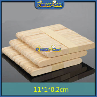 50 Que Kem Gỗ / Làm Kem Que / Đồ Handmade 11*1*0.2cm Loại Đẹp