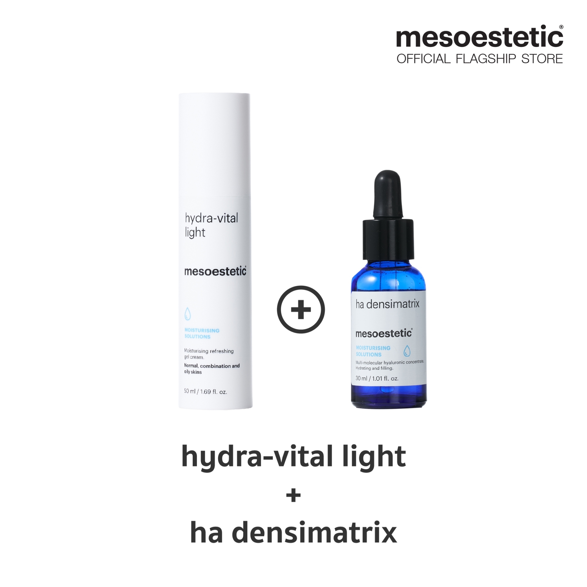 mesoestetic ha densimatrix + hydra-vital light 50ml - ผลิตภัณฑ์บำรุงผิวหน้าสูตรเข้มข้นเติมความชุ่มชื้นให้ผิวพร้อมทั้งปกป้องผิวจากมลภาวะปัจจัยภายนอก ราคา 5,250 บาท*ส่งฟรี