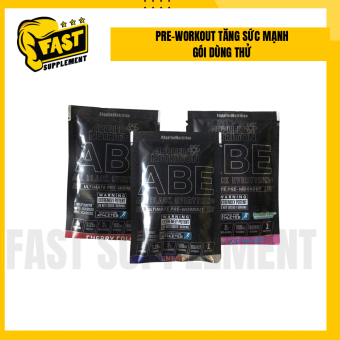 PREWORKOUT ABE GÓI DÙNG THỬ |APPLIED NUTRITION| TĂNG SƯC MẠNH