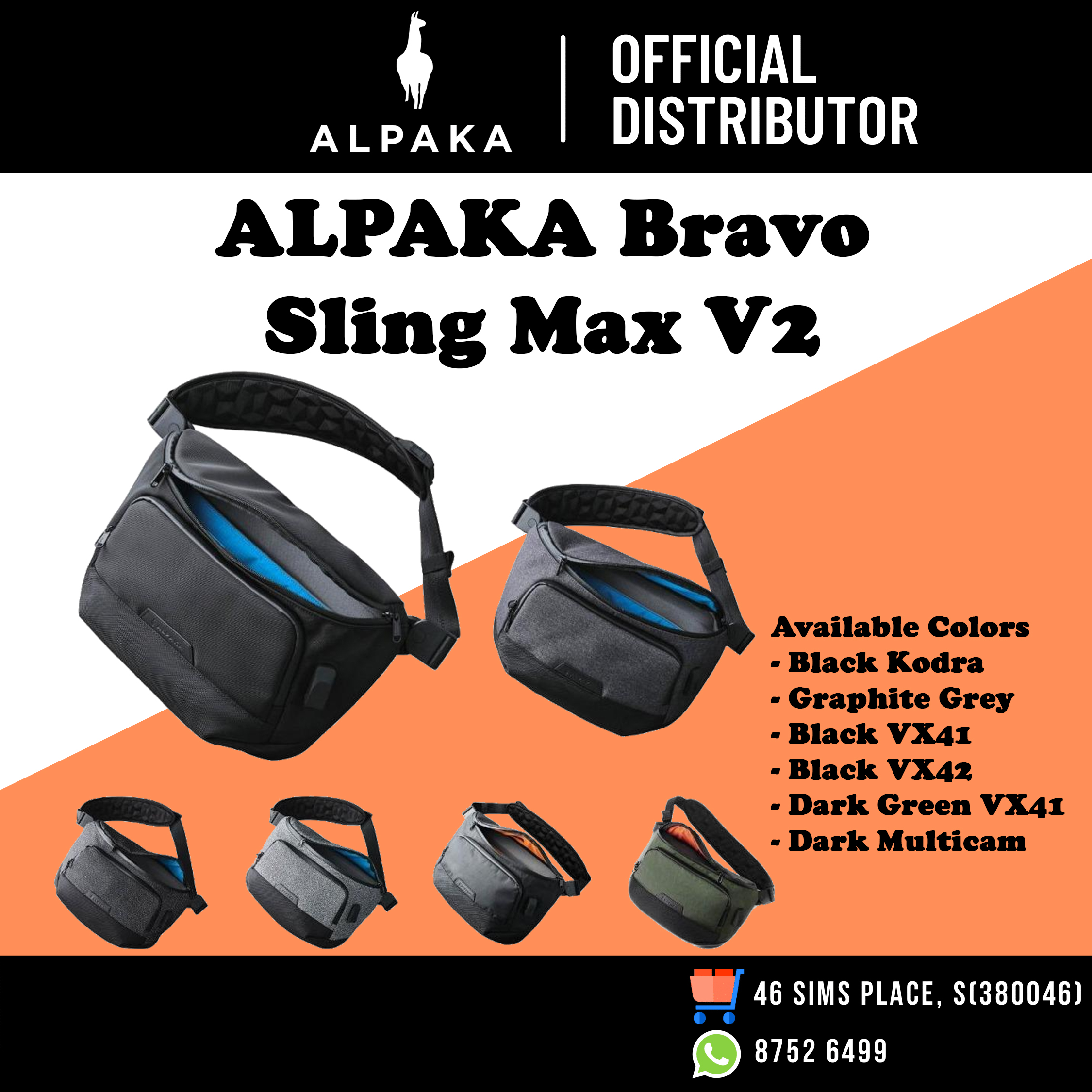 Alpaka Go Sling Pro Best Price in Singapore Jan 2024 Lazada.sg