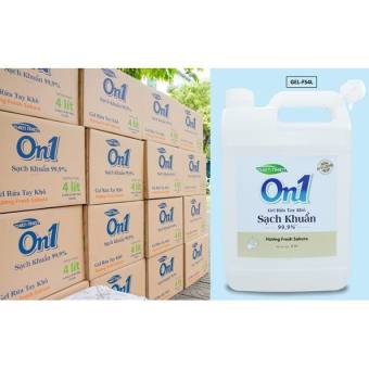 Gel rửa tay khô On1 can 4L Fresh Sakura
