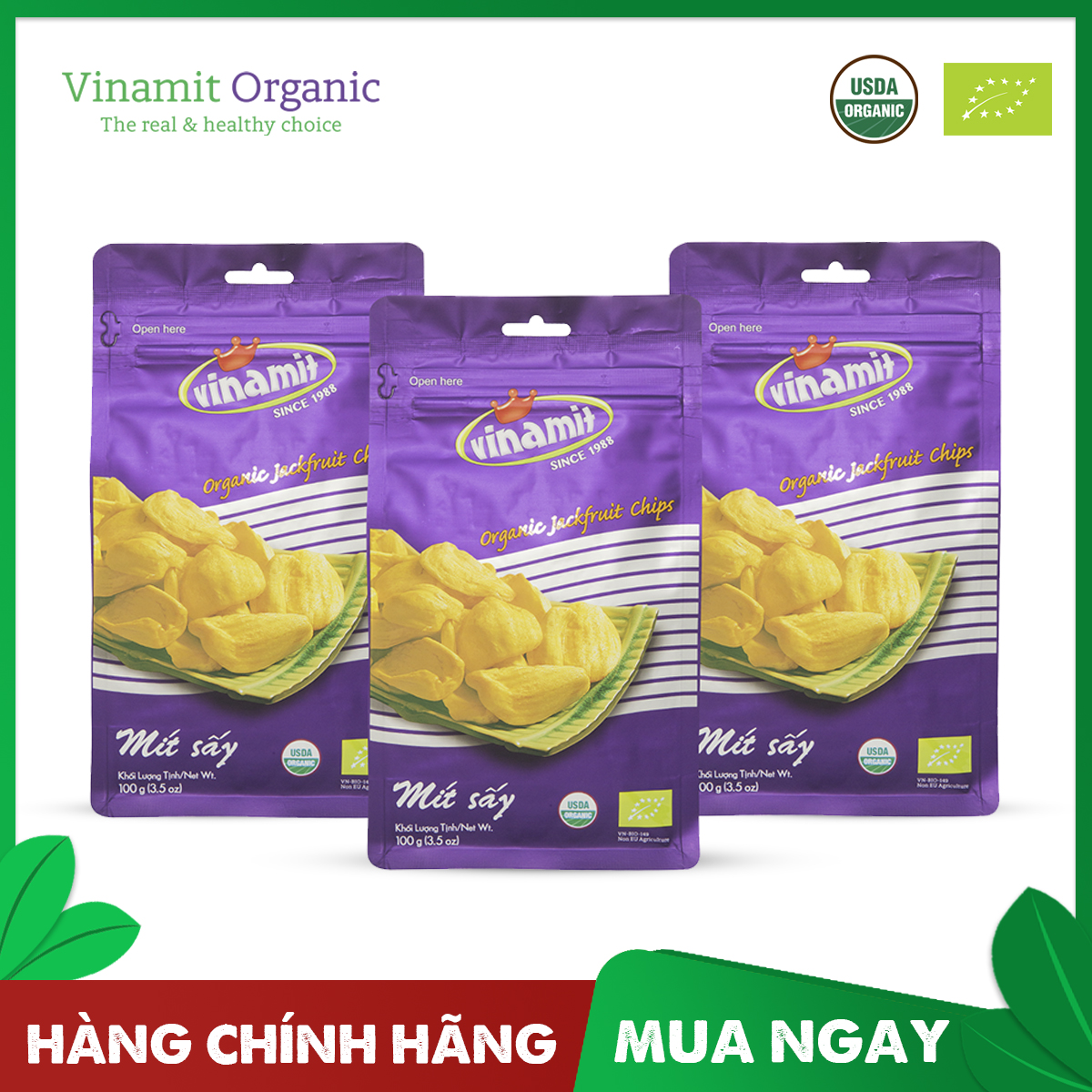 Mít sấy VINAMIT gói 100g