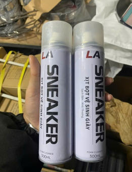 Chai xịt tạo bọt vệ sinh giày Sneaker cao cấp,bình xịt vệ sinh giày giặt khô hiệu quả