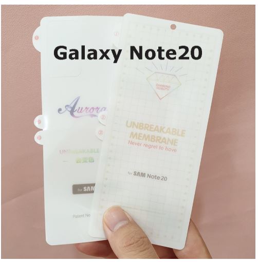 Dán dẻo ppf cho samsung note 20/ note 20 ultra , 5g full màn hình chống trầy xước
