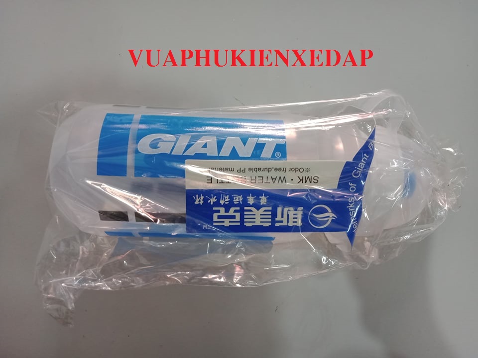 Bình nước xe đạp thể thao Giant, Shimano nhựa trong cao cấp