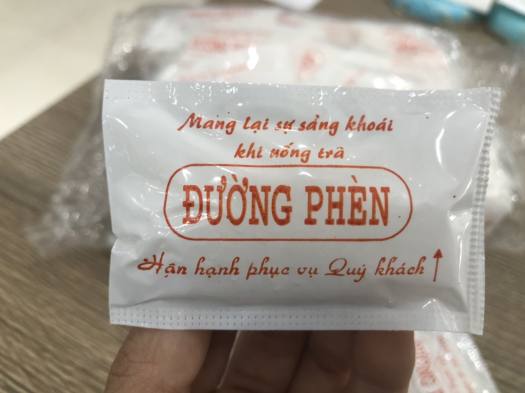 Đường phèn gói cà phê (100tép/1gói)