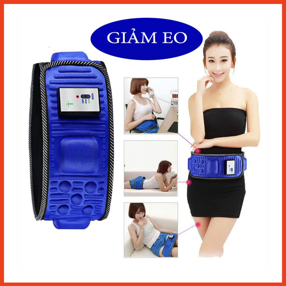 Đai Massage Bụng X5 Tích Hợp Pin Sạc - Đai Mát Xa Giảm Mỡ Bụng - Đai Massage Giảm Béo X5 Đánh Tan Mỡ Bụng Giúp Bụng Phẳng, Eo Thon, Giảm Mỡ Tích Tụ.